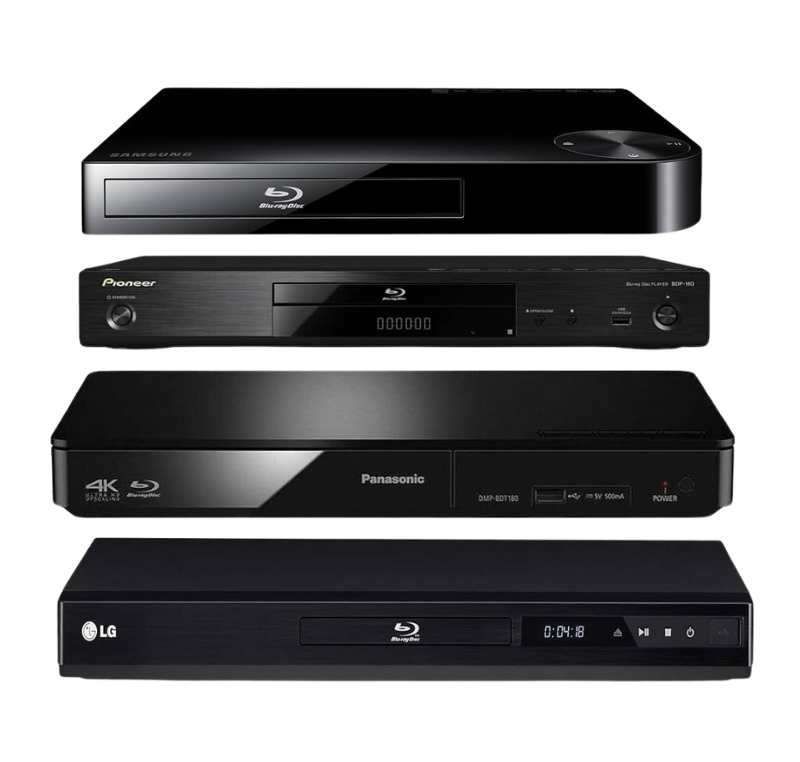 Lecteurs DVD et Blu-ray